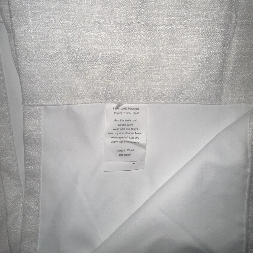 NEW ONE Eclipse Blackout Rod Pocket Panel Curtain Drape 42